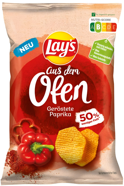 Lay's - aus dem Ofen Geröstete Paprika 100g